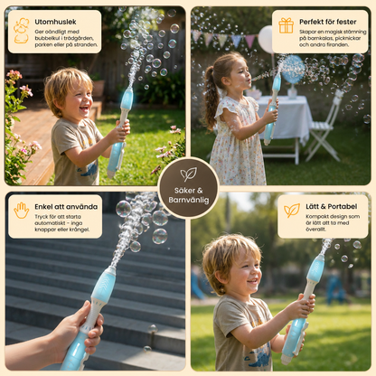 Magisk Bubbelpistolpenna – Automatisk Bubbelstav för Barn