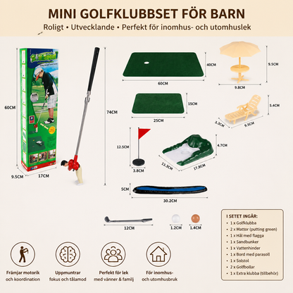 Mini Golfset för Barn – Golfleksak för Barn