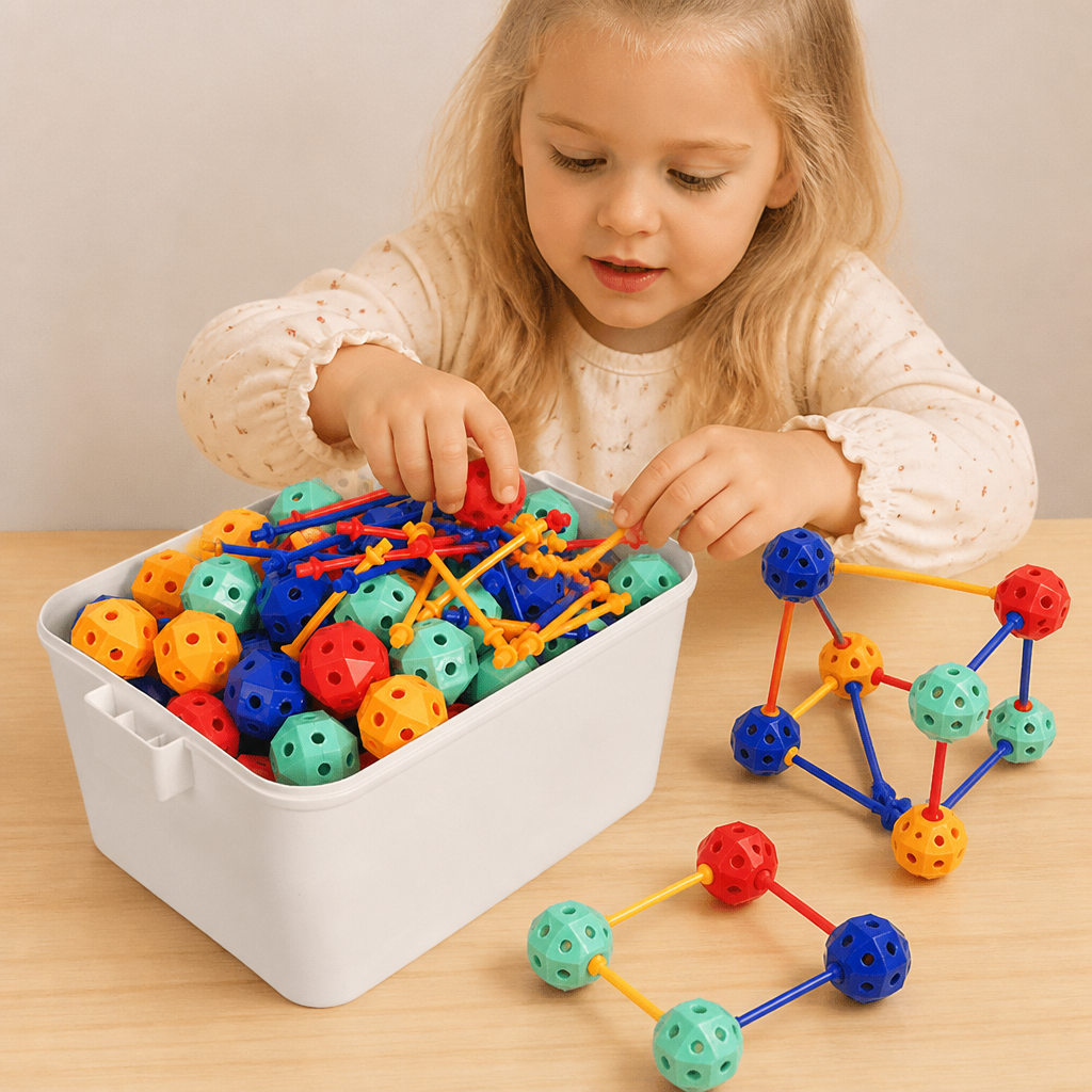 3D STEM Konstruktionsset – Kreativ Pedagogisk Leksak