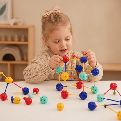 3D STEM Konstruktionsset – Kreativ Pedagogisk Leksak
