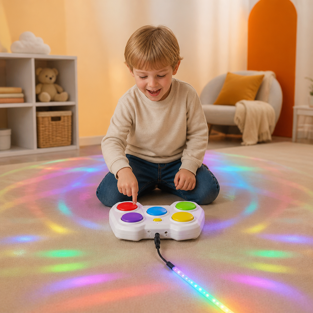 Light Defense Challenge – Interaktivt LED-reflexspel