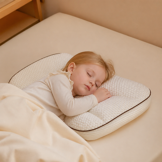 Ergonomisk Barnkudde i Memory Foam med Nackstöd