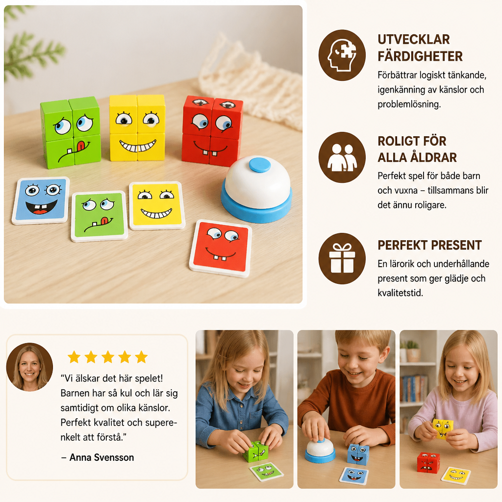 FaceCube – Familjespelset