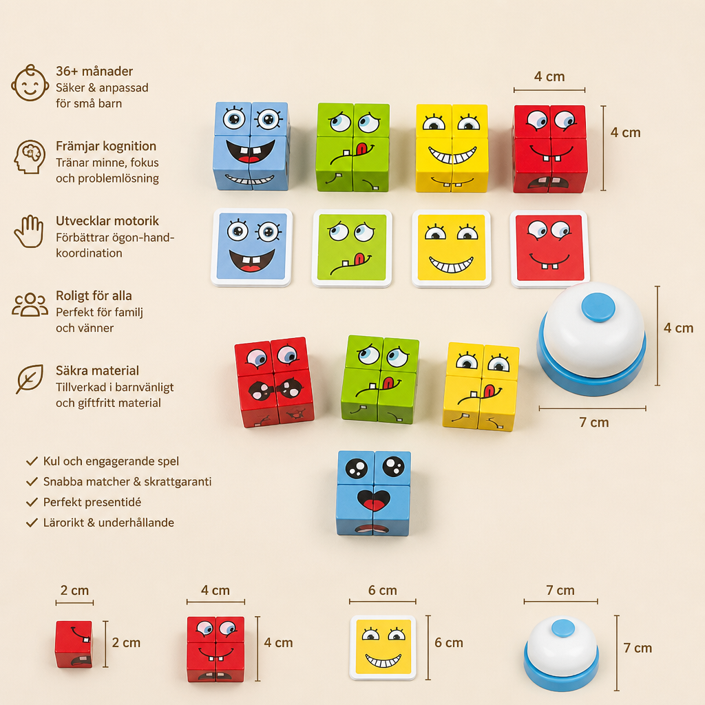 FaceCube – Familjespelset
