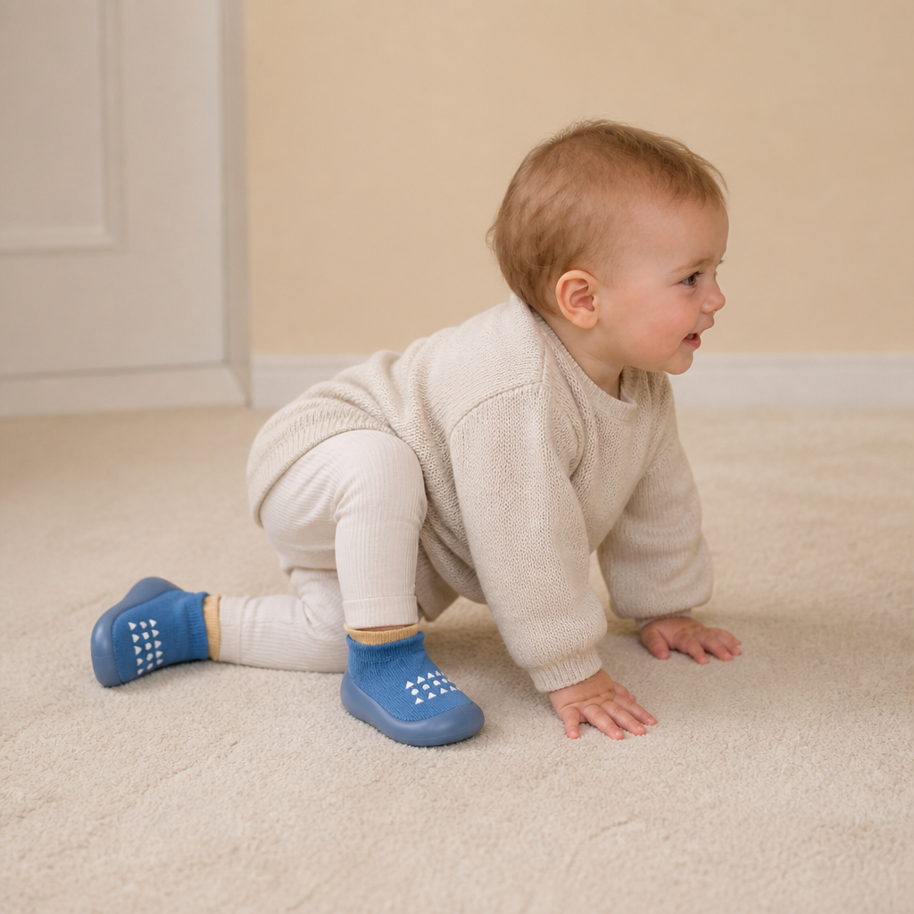 Babysockor – Lätta och Andningsbara Första Gångskor