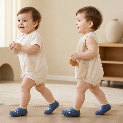 Babysockor – Lätta och Andningsbara Första Gångskor