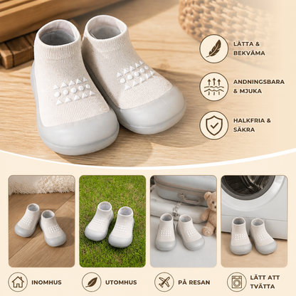 Babysockor – Lätta och Andningsbara Första Gångskor