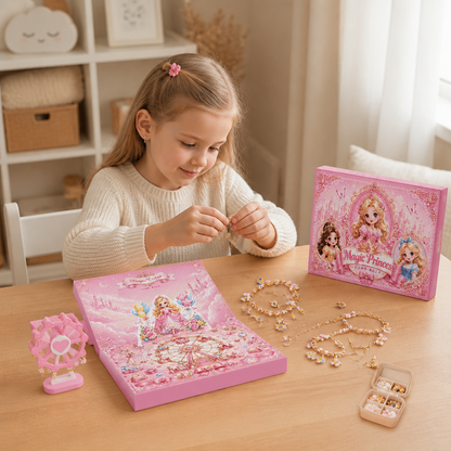 Princess DIY Smyckes- & Armbandstillverkningskalender