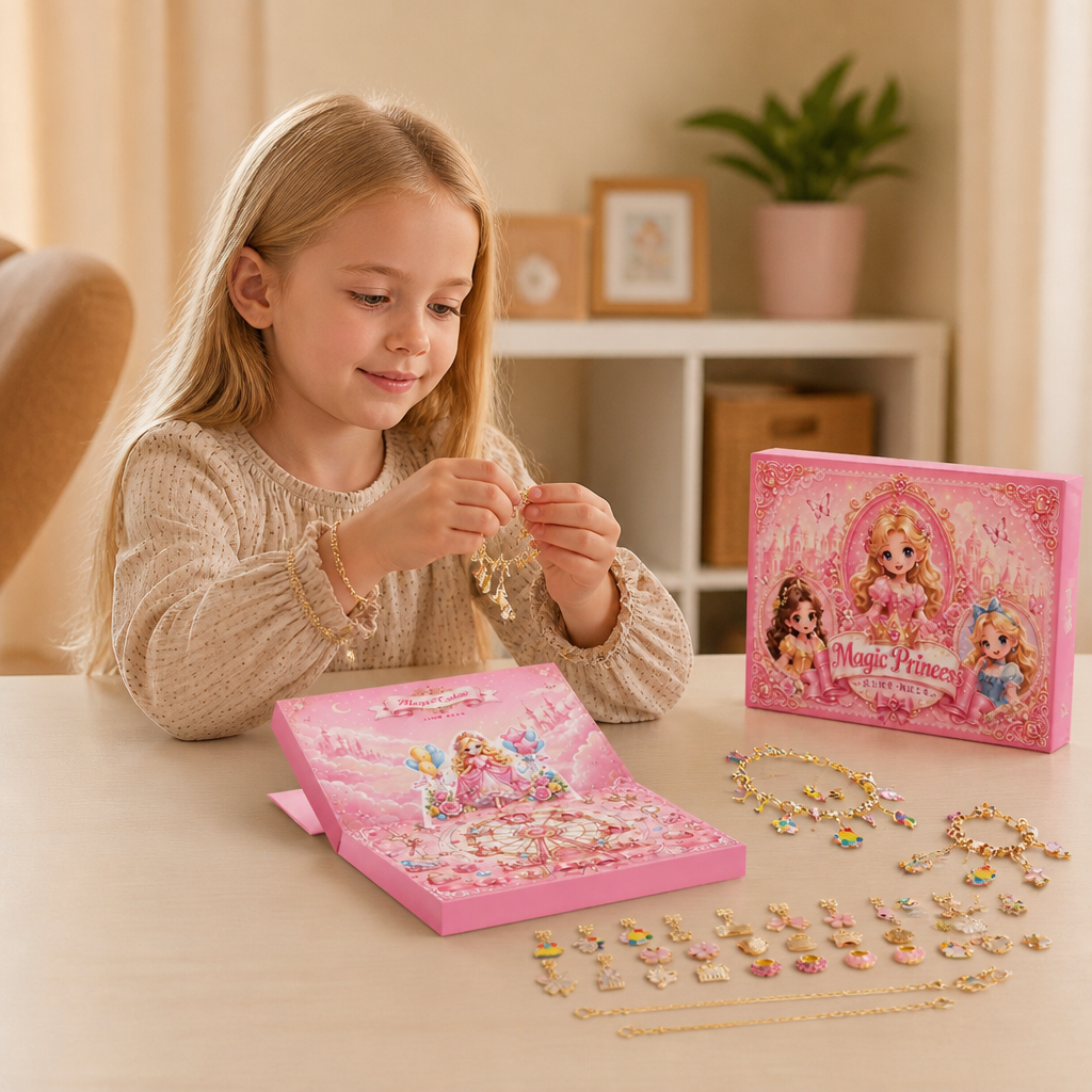 Princess DIY Smyckes- & Armbandstillverkningskalender