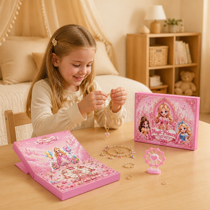 Princess DIY Smyckes- & Armbandstillverkningskalender