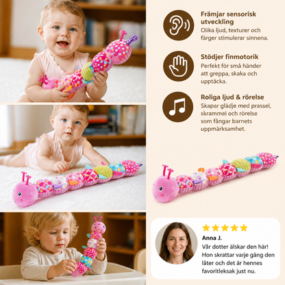 Sensorisk Mjuk Gosedjursskallra och Musiklarv