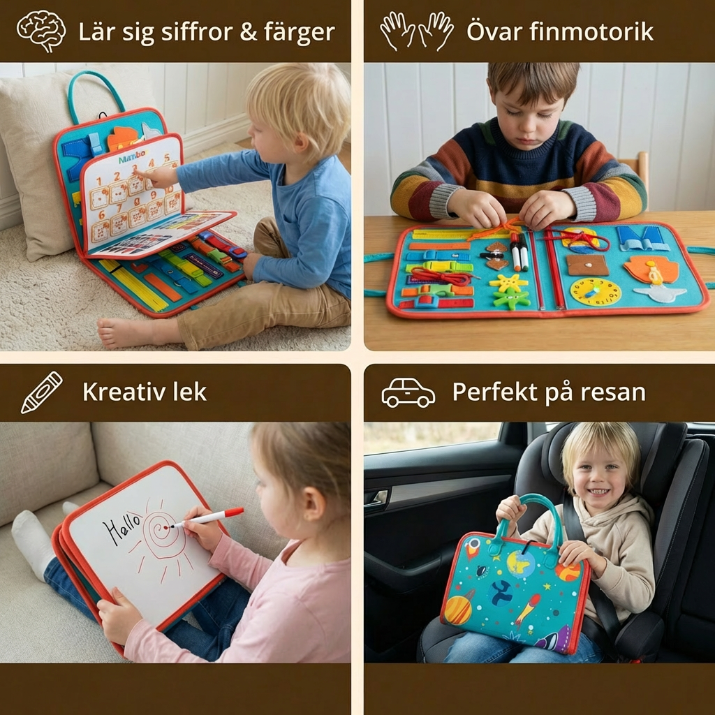 Montessori aktivitets- och lärbok