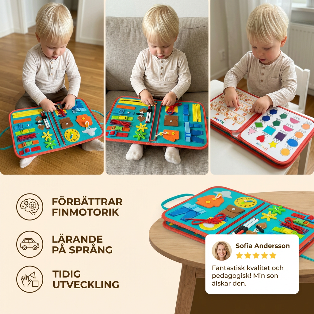 Montessori aktivitets- och lärbok