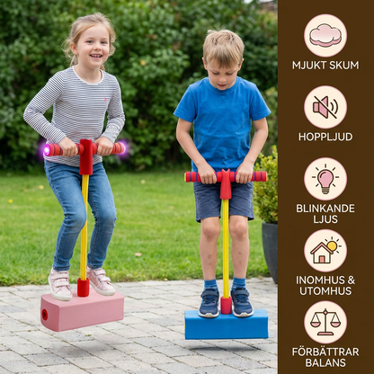 Pogo-hoppare för barn i skum – Hopleksak för inom- och utomhusbruk