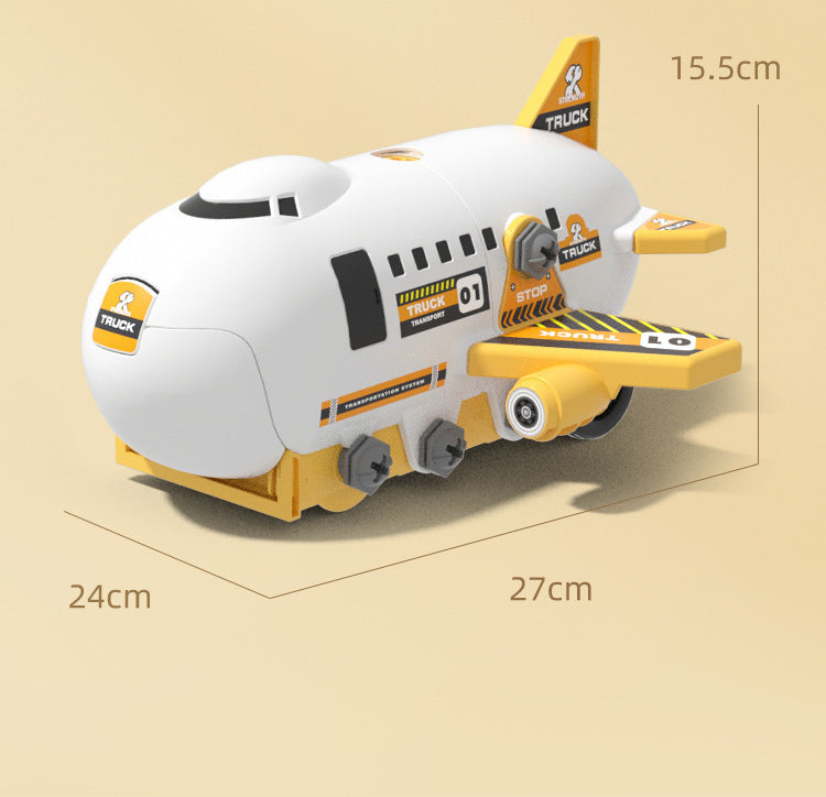 DIY-flygplanstransport med byggfordon – Lekset