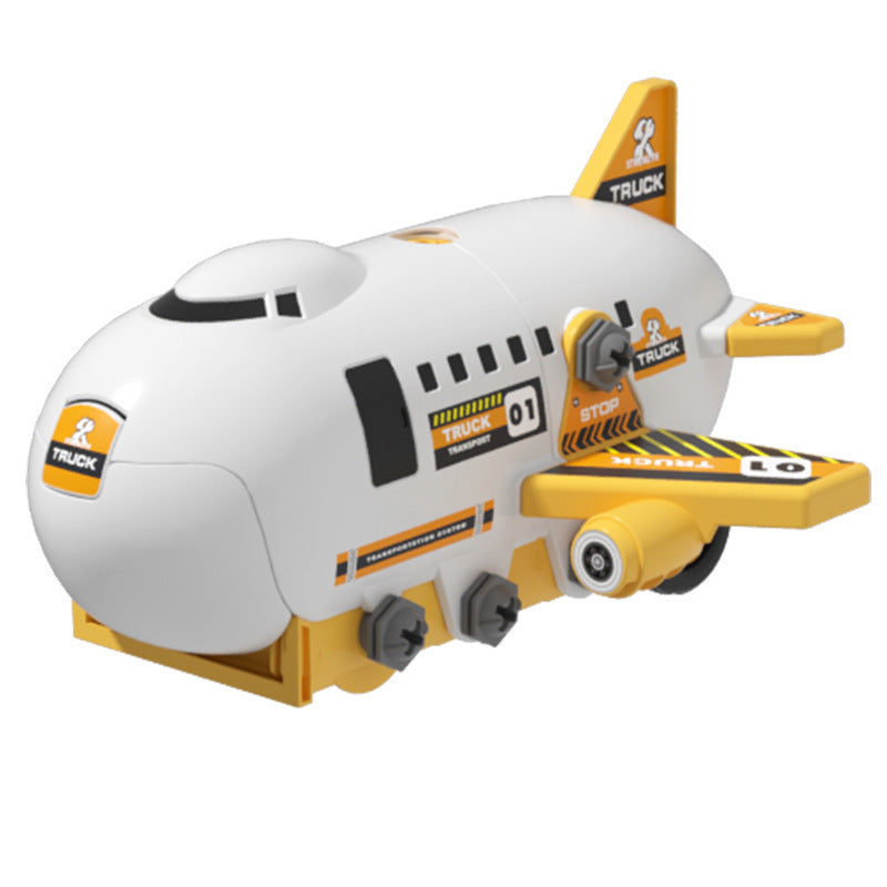 DIY-flygplanstransport med byggfordon – Lekset