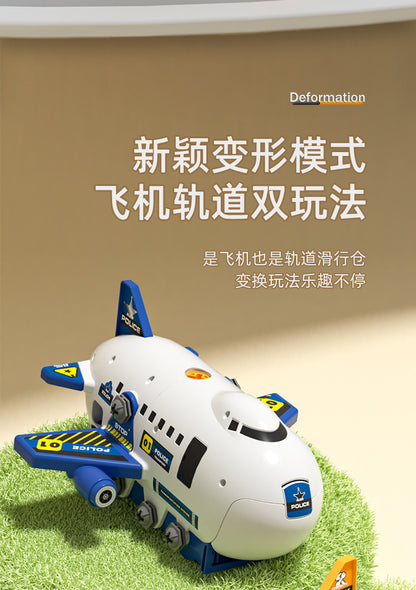 DIY-flygplanstransport med byggfordon – Lekset