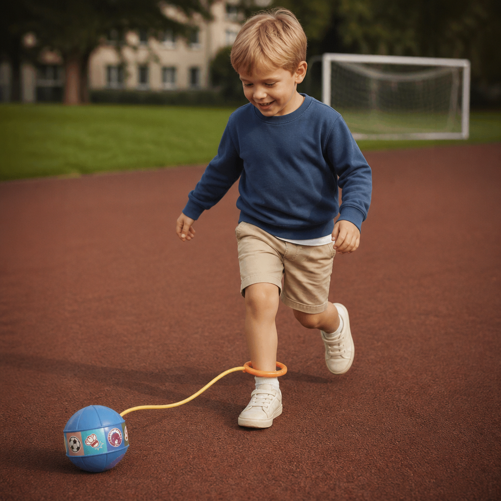 Interaktiv Skip Ball-leksak för fotleden för barn