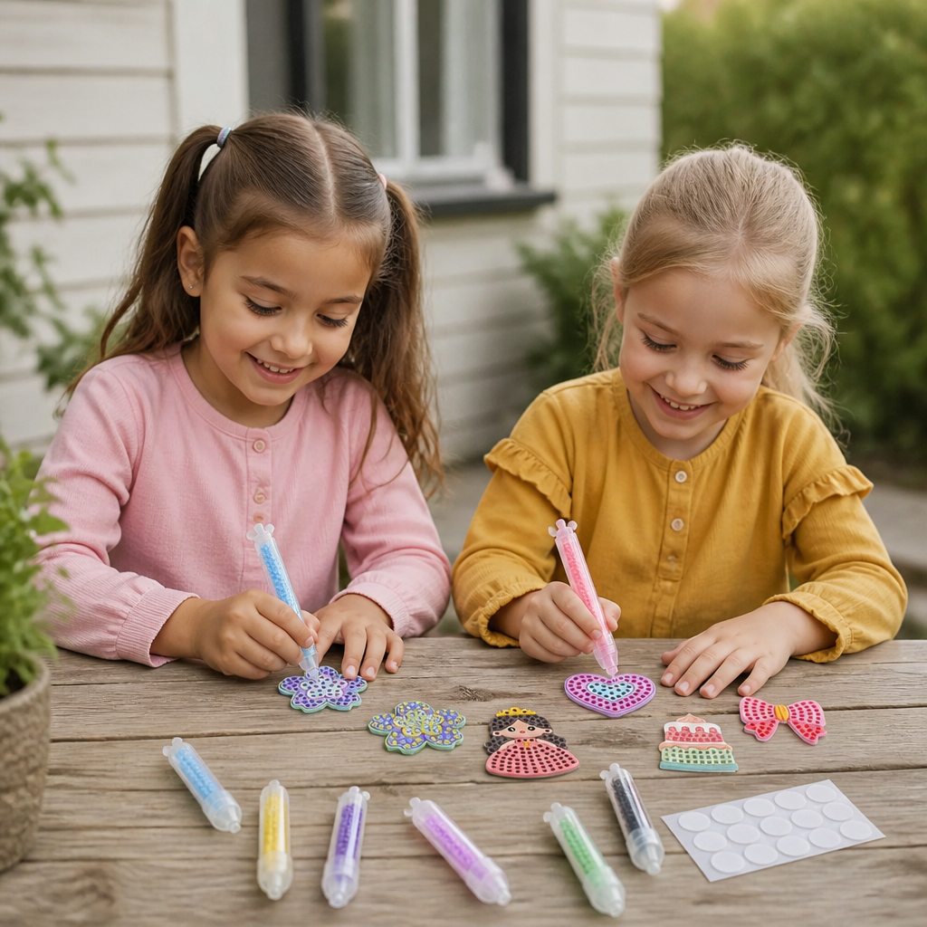 DIY-pärlkonstset med pennor – Skapa och dekorera djurmotiv