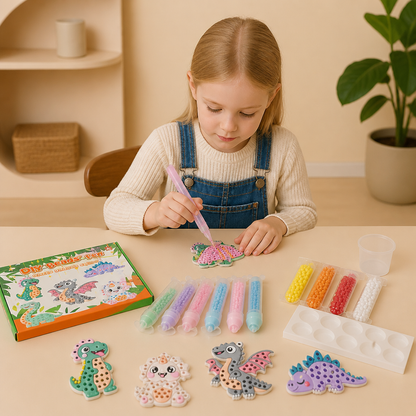 DIY-pärlkonstset med pennor – Skapa och dekorera djurmotiv