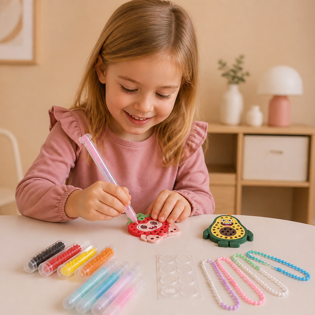 DIY-pärlkonstset med pennor – Skapa och dekorera djurmotiv