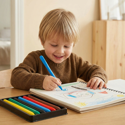 Smudge-Proof – Smudgefria Färgpennor för Kreativa Barn