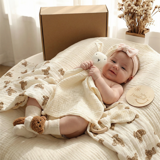 6-delat presentset för nyfödda – baby startpaket