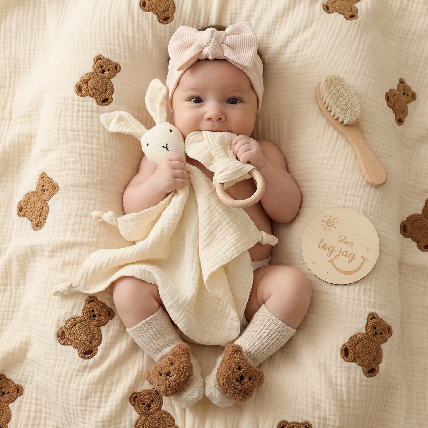 6-delat presentset för nyfödda – baby startpaket