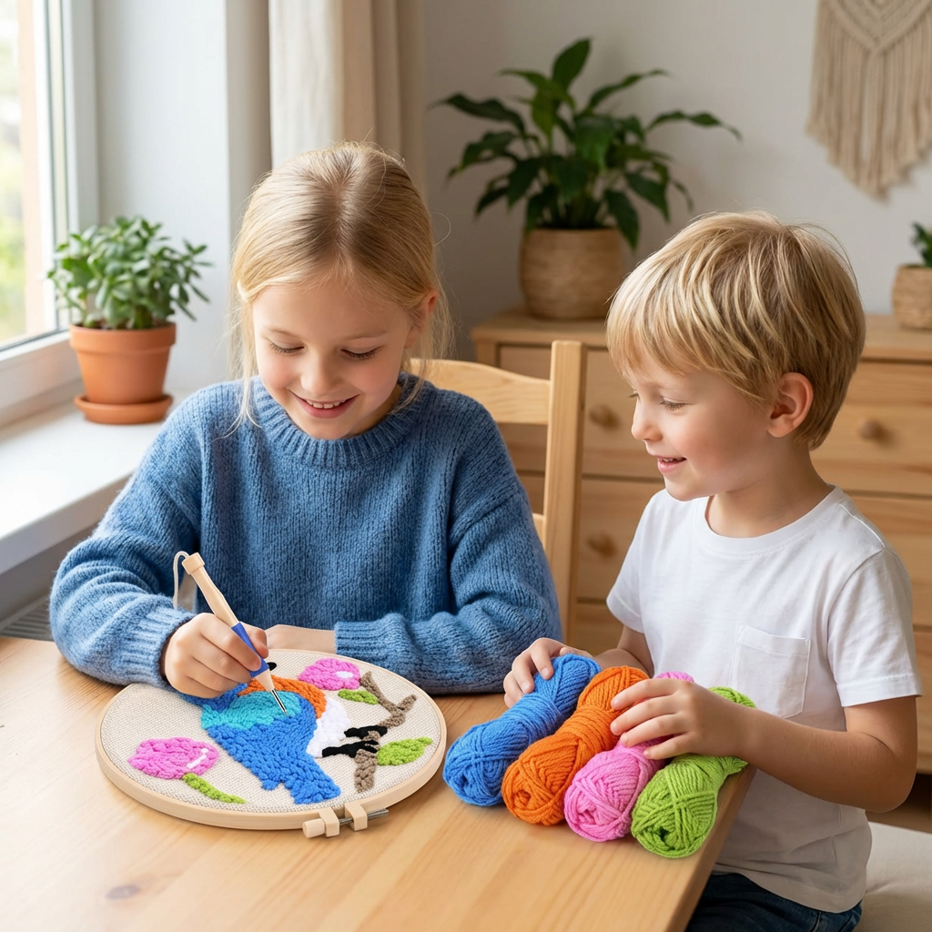 DIY Stansnålsbroderiset – Nybörjarkit med Fina Motiv
