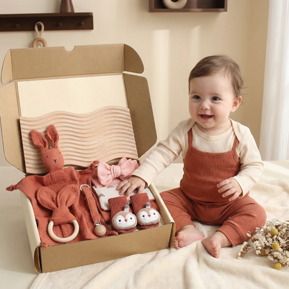 6-delat presentset för nyfödda – baby startpaket