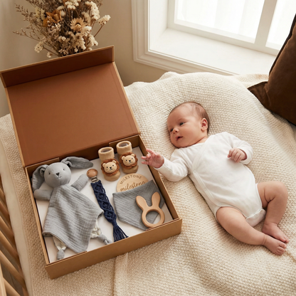 6-delat presentset för nyfödda – baby startpaket