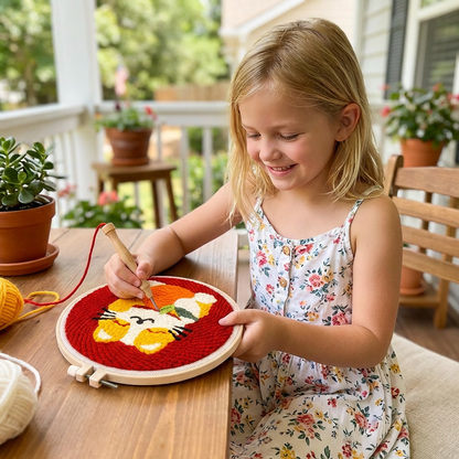 DIY Stansnålsbroderiset – Nybörjarkit med Fina Motiv