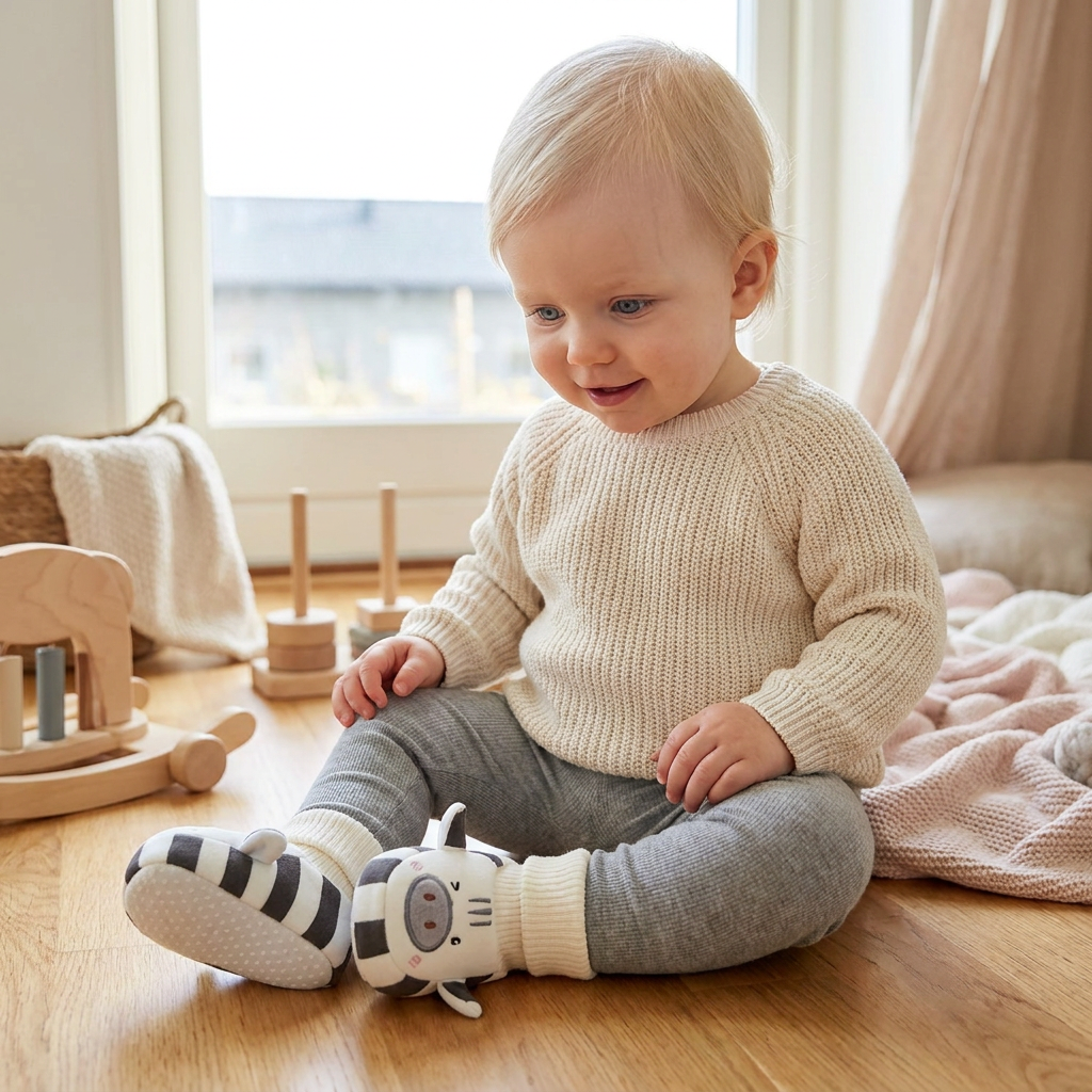 Mysiga babyskor – varma, halkfria och bekväma