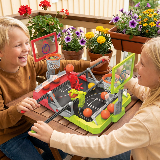 Mini-Basketball-Battlespel – Bordbasketutmaning för 2 Spelare
