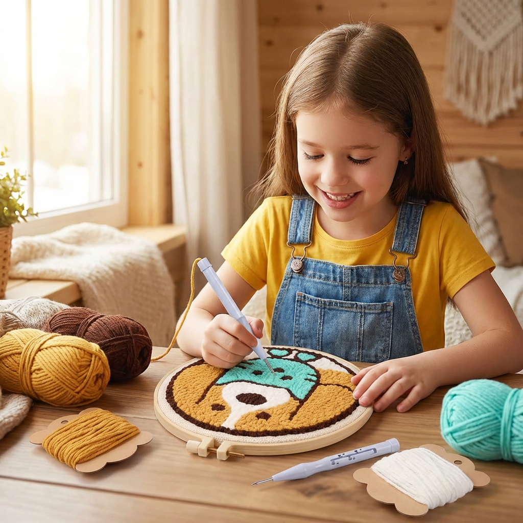 DIY Stansnålsbroderiset – Nybörjarkit med Fina Motiv