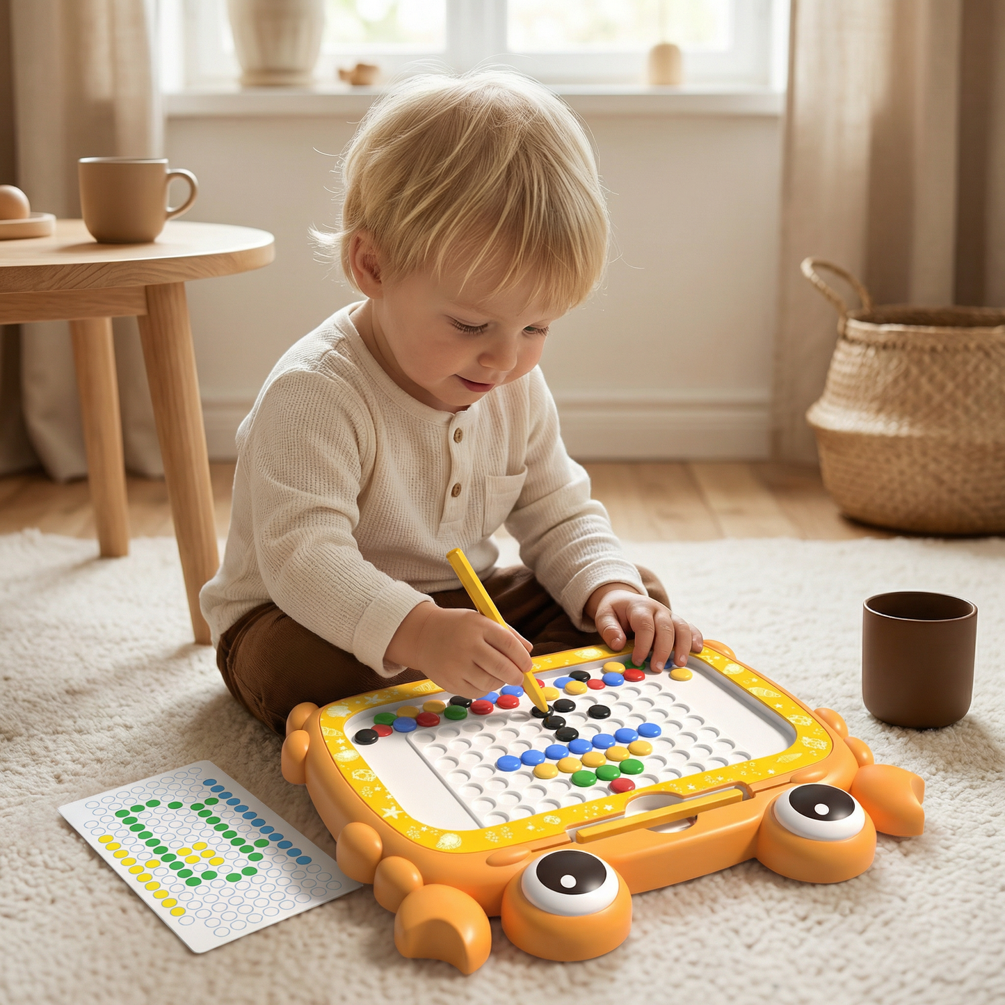 Montessori Magnetisk Ritplatta
