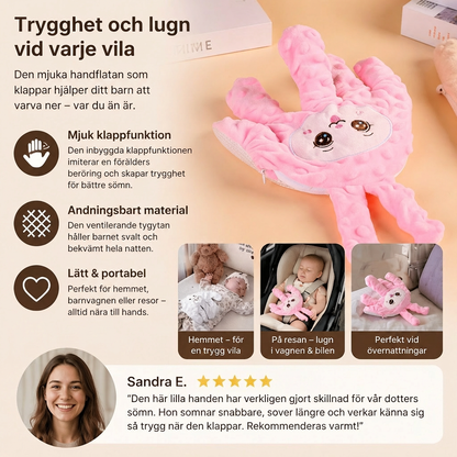 Baby Sömnhjälp med Mjuk Klappfunktion – Stöder Lugn och Självständig Sömn