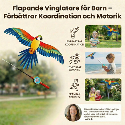 Flapande Vinglatare för Barn – Förbättrar Koordination och Motorik