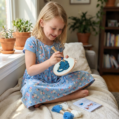 DIY Stansnålsbroderiset – Nybörjarkit med Fina Motiv
