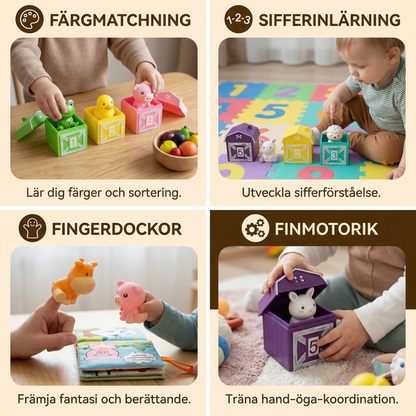 Montessori Kleuren & Getallen Boerderij