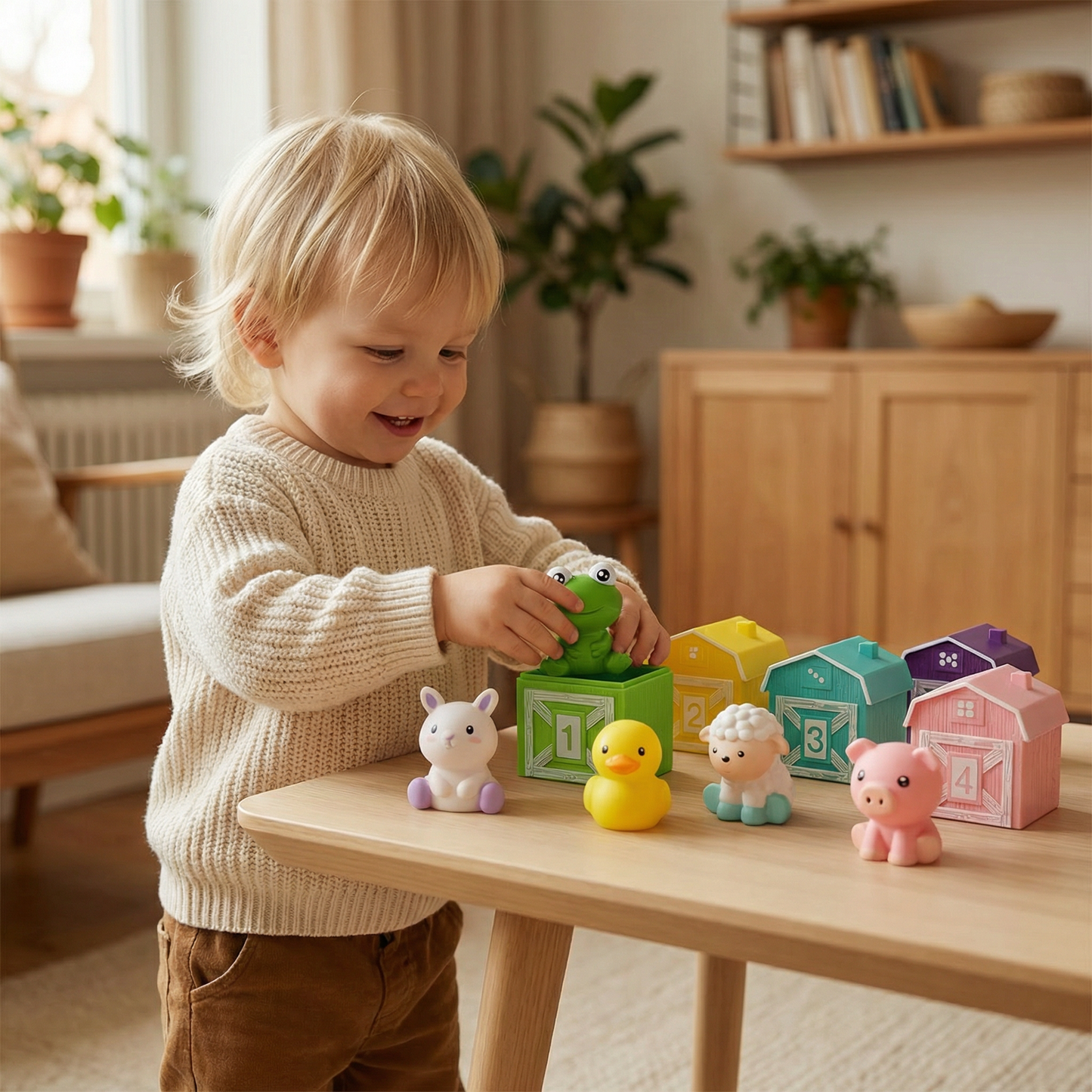 Montessori Kleuren & Getallen Boerderij