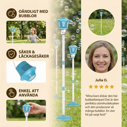 Bubbel-lampa för Barn – Automatisk Bubbel-lampa