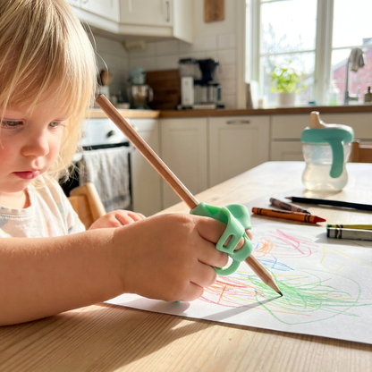 Ergonomiska Silikonhandtag För Pennor