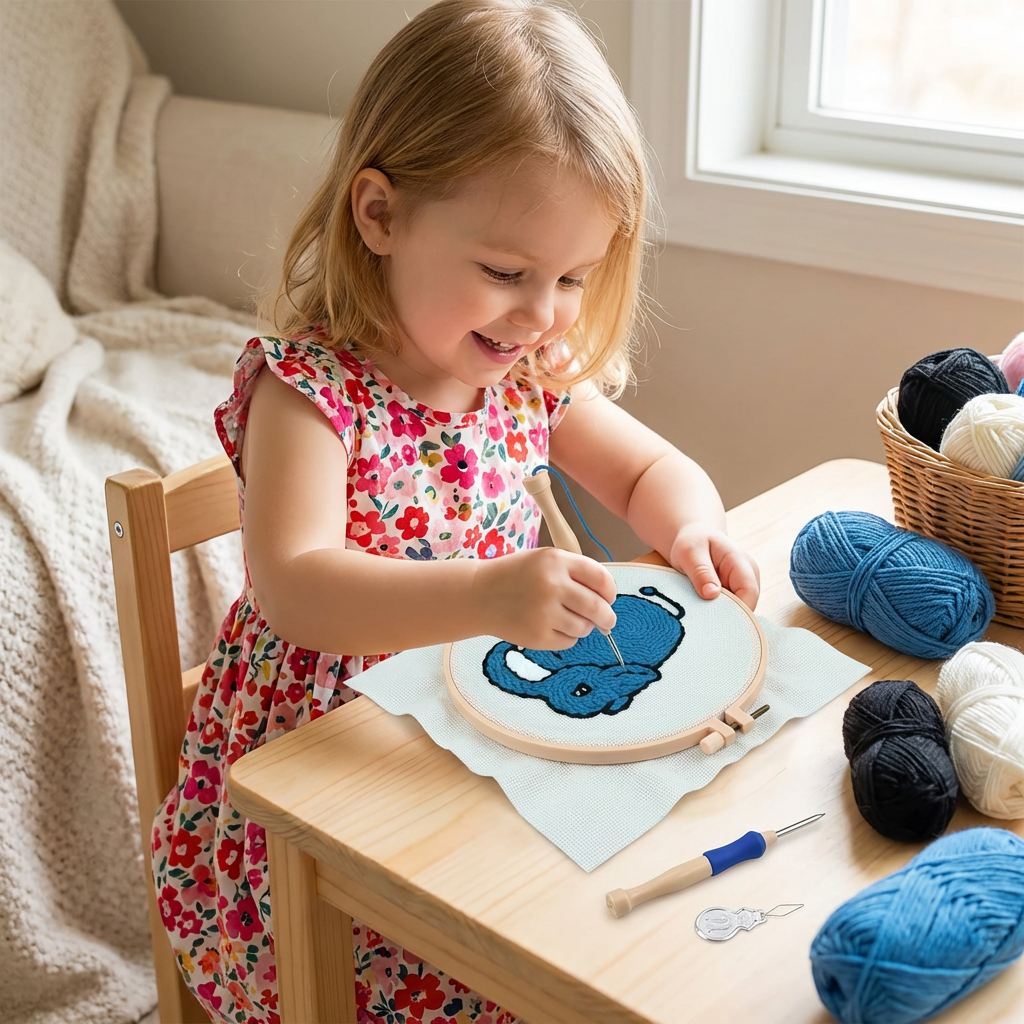 DIY Stansnålsbroderiset – Nybörjarkit med Fina Motiv