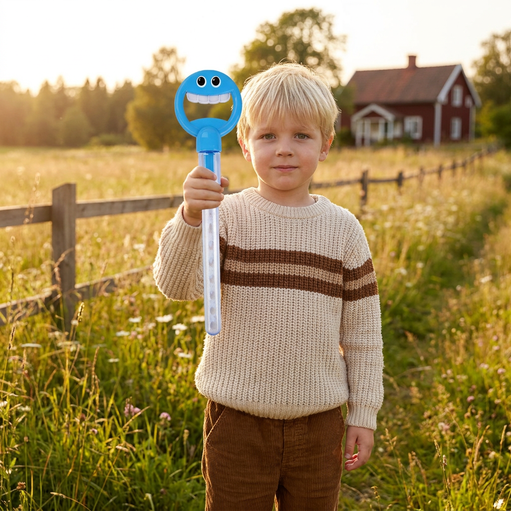 32-Håls Såpbubbelstav – Gigantisk Bubbelmaskin För Barn