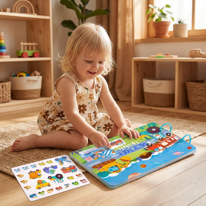 Montessori Upptäcktsbok För Barn Med Aktiviteter