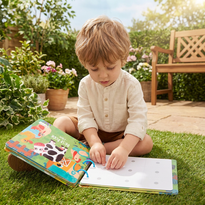 Montessori Upptäcktsbok För Barn Med Aktiviteter