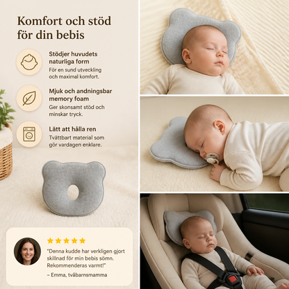 Memory Foam Komfortstödskudde För Bebis