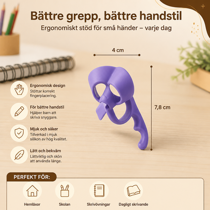Ergonomiska Silikonhandtag För Pennor