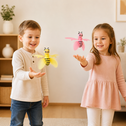 Handstyrd flygande bileksak med rörelsesensor och LED-ljus